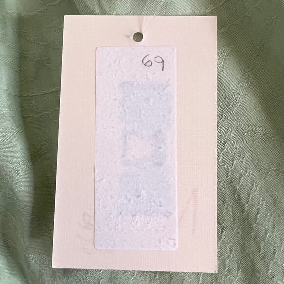 Nurture by Westbound Womens Blouse 2X Green Smocked Yoke Textured Rayon NEW - Picture 8 of 8